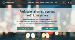 Desktop Screenshot of limesurvey.org